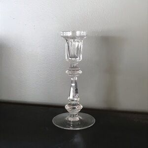 WATERFORD CRYSTAL 8” SINGLE LIGHT CANDLESTICK VINTAGE DISCONTINUED PIECE